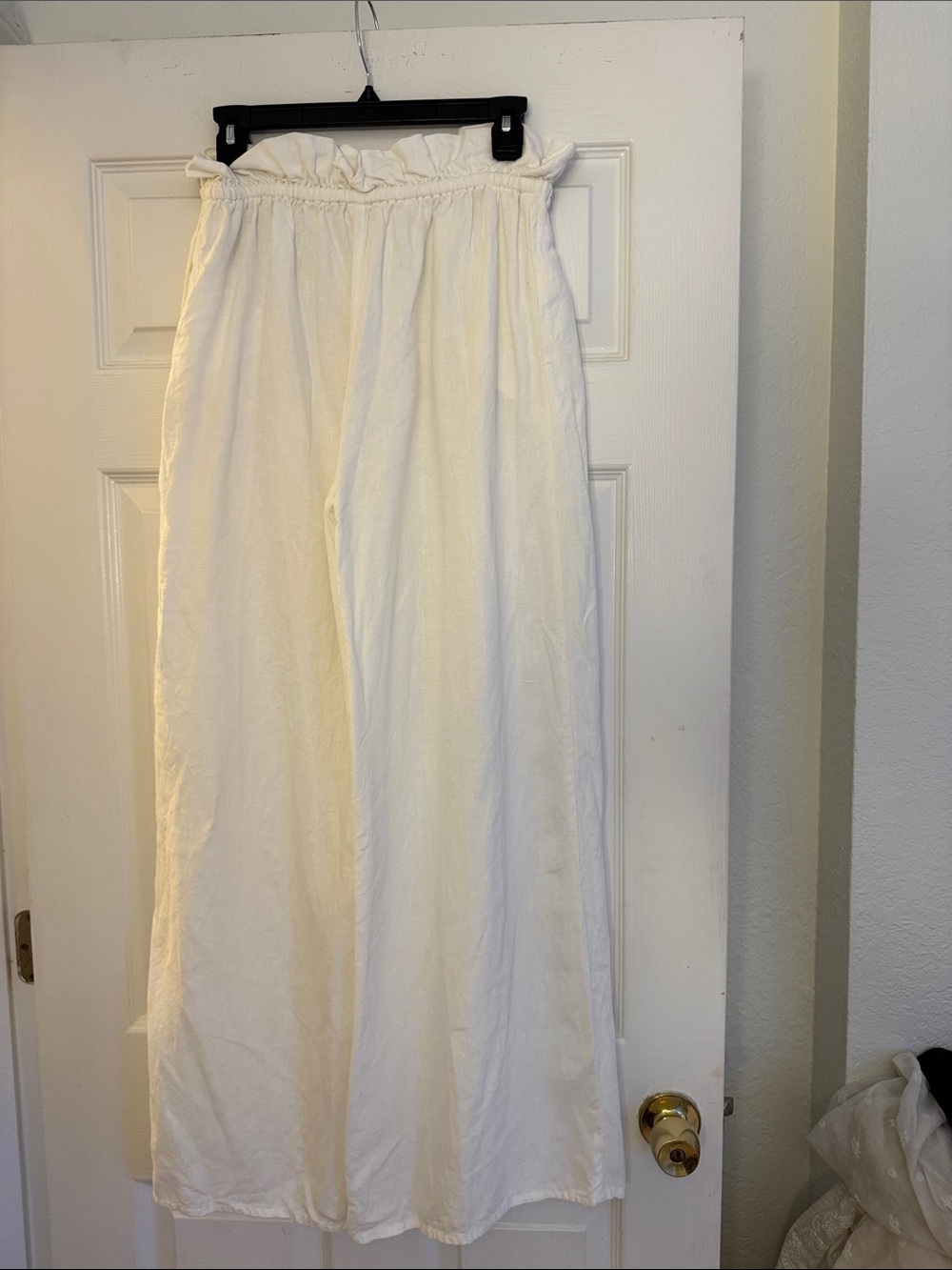 Posse Rosa Drawstring Linen Wide-Leg Pants - Picture 8 of 12